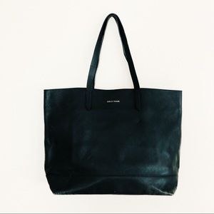 Cole Haan Black Leather Tote